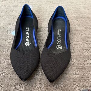 Rothy's Black and Blue Women's Flats